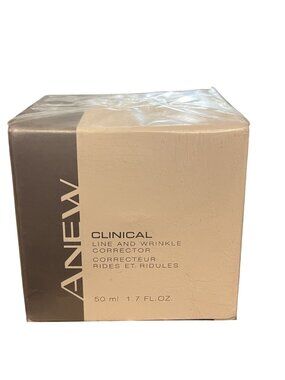 Avon ANEW Clinical Line and Wrinkle Corrector Large 1.75 Fl Oz.NOS SEALED